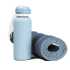 Yoga mat and bottle of water