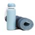 Yoga mat and bottle of water