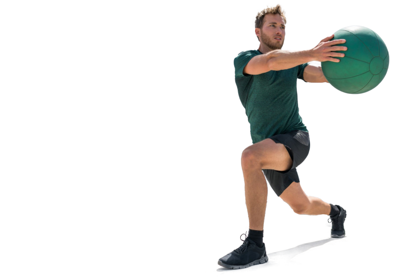 Man exercising