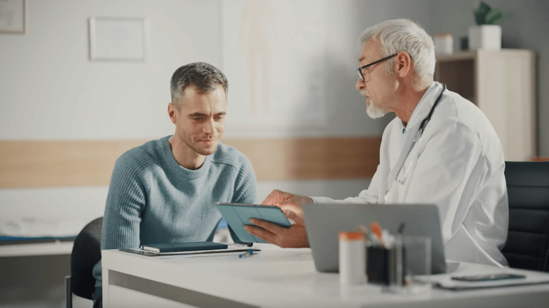 Patient and doctor
